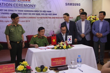 Trang bị 300 camera phát hiện nhiệt - khu vực cháy cho Cảnh sát PCCC