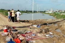 Hà Nội: 4 em nhỏ chết đuối dưới hố công trường