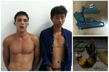 Vừa được tha tù dịp 30/4, mang súng đi cướp 3 con gà