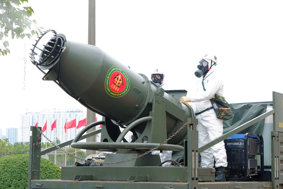 Hơn 300 cán bộ, chiến sĩ diễn tập y tế phục vụ Đại hội Đảng - 8