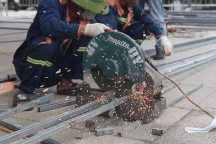 Cận cảnh công tác chuẩn bị show Blackpink tại Hà Nội