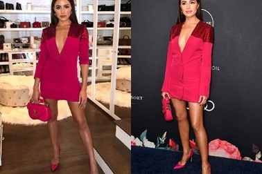 Hoa hậu hoàn vũ khoe dáng nuột nà