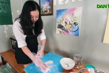 Bánh Trung thu handmade trên phố núi