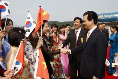 Thủ tướng Nguyễn Tấn Dũng thăm Hàn Quốc