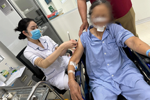 Hà Nội: Bị chó cắn lộ xương, người phụ nữ khâu gần 70 mũi