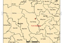 Động đất ở Phú Thọ