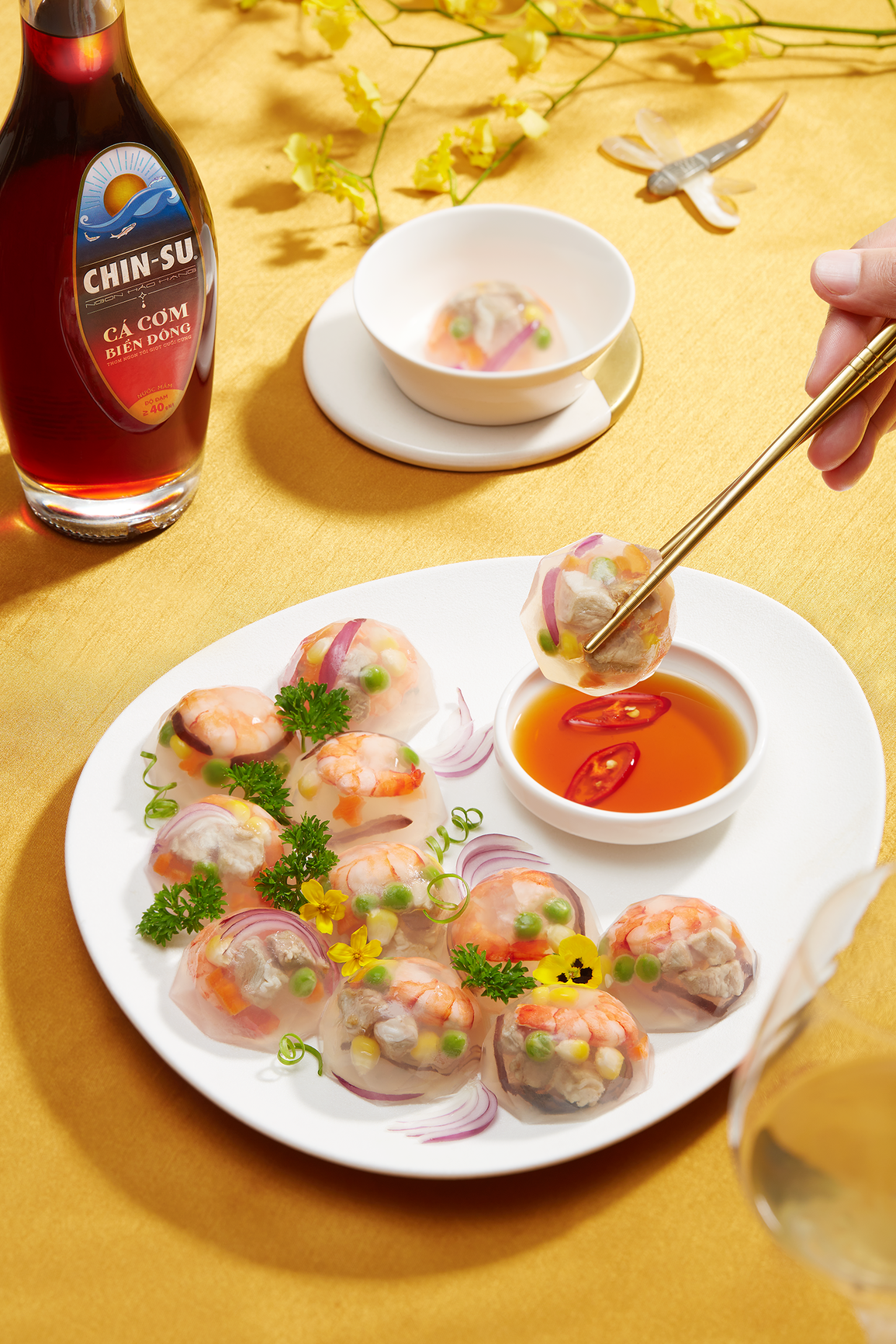 Bí quyết nâng tầm tiệc Tết thêm tươi mới, sang trọng - 1 Bí quyết nâng tầm tiệc Tết thêm tươi mới, sang trọng - 1