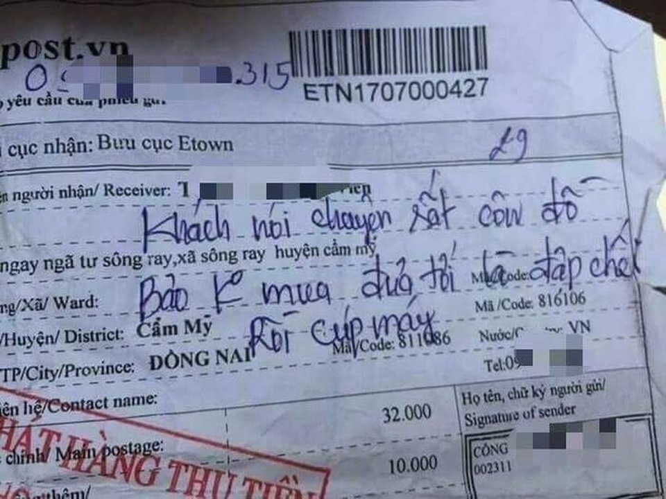 Dở khóc dở cười với muôn kiểu bom hàng: Làm khổ chủ quán, làm tội shipper - 2 Dở khóc dở cười với muôn kiểu bom hàng: Làm khổ chủ quán, làm tội shipper - 2