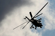 Trực thăng Nga quần thảo ở Ukraine sau khi Moscow rút quân khỏi Kharkov