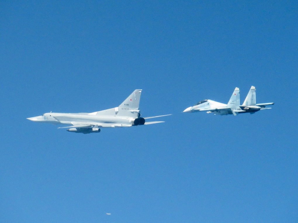 Anh điều tiêm kích ngăn chặn máy bay Tu-22 của Nga tại biển Baltic - 1 Anh điều tiêm kích ngăn chặn máy bay Tu-22 của Nga tại biển Baltic - 1