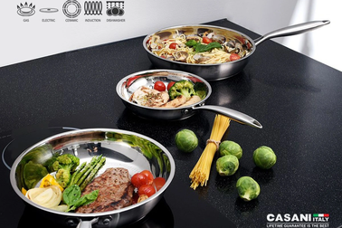 Chảo chống dính tự thân Casani: Lựa chọn mang tới trải nghiệm nấu bếp chuyên nghiệp