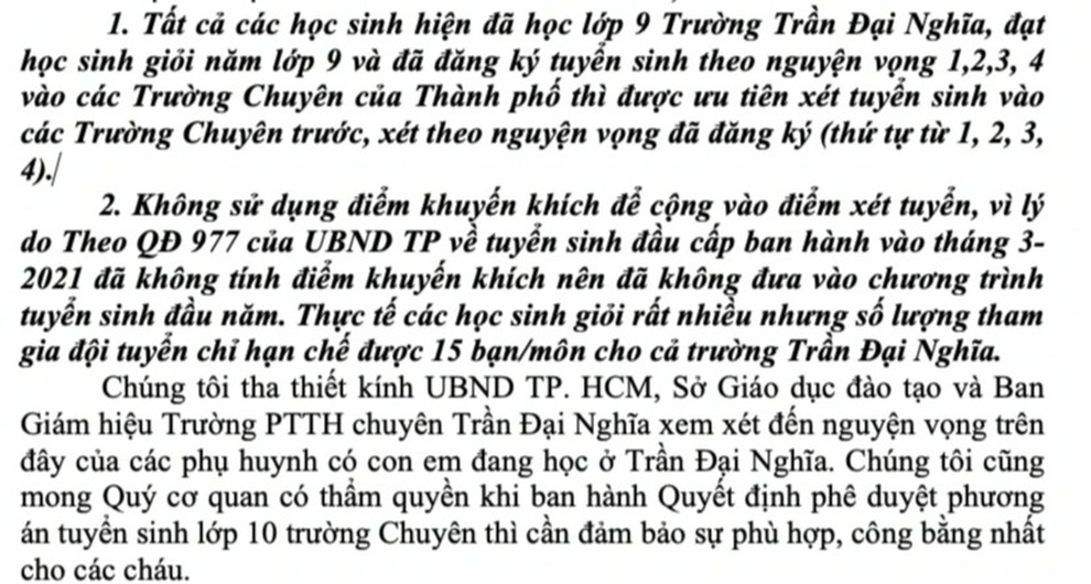 Học sinh Trường chuyên Trần Đại Nghĩa lo.... rớt lớp 10 - 4 Học sinh Trường chuyên Trần Đại Nghĩa lo.... rớt lớp 10 - 4