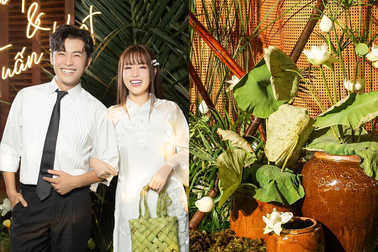 Không gian đám cưới đậm chất miền Tây của Puka - Gin Tuấn Kiệt ở Đồng Tháp