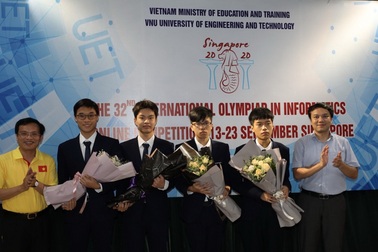Việt Nam giành Huy chương Vàng Olympic Tin học Quốc tế 2020