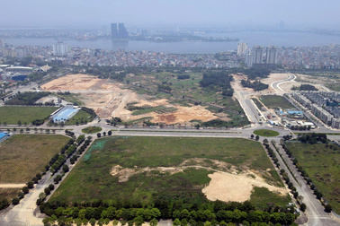 Toàn cảnh 2 khu đất xây dựng trụ sở của 36 bộ ngành ở Tây Hồ Tây và Mễ Trì