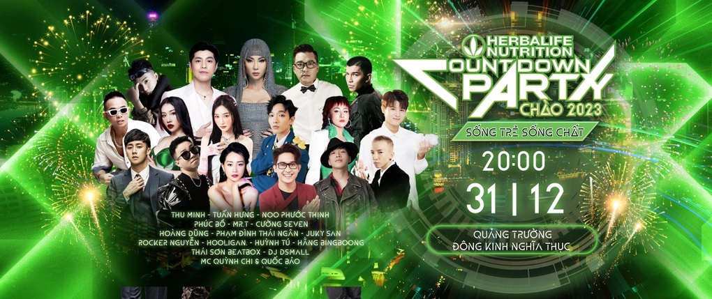 Chào đón năm mới với sự kiện Herbalife Nutrition Countdown Party Chào 2023 - 1 Chào đón năm mới với sự kiện Herbalife Nutrition Countdown Party Chào 2023 - 1