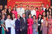 Chủ tịch nước Võ Văn Thưởng gặp gỡ kiều bào Việt Nam tại Áo và châu Âu