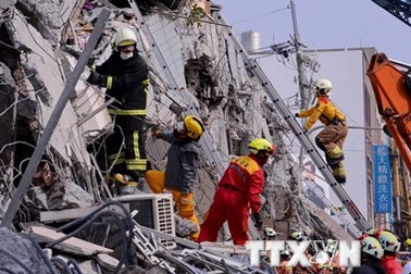 4 công dân Việt Nam đang mắc kẹt trong vụ động đất tại Đài Loan