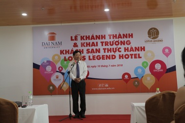 Trường Đại học đầu tiên mở khách sạn 3 sao dành cho sinh viên thực hành