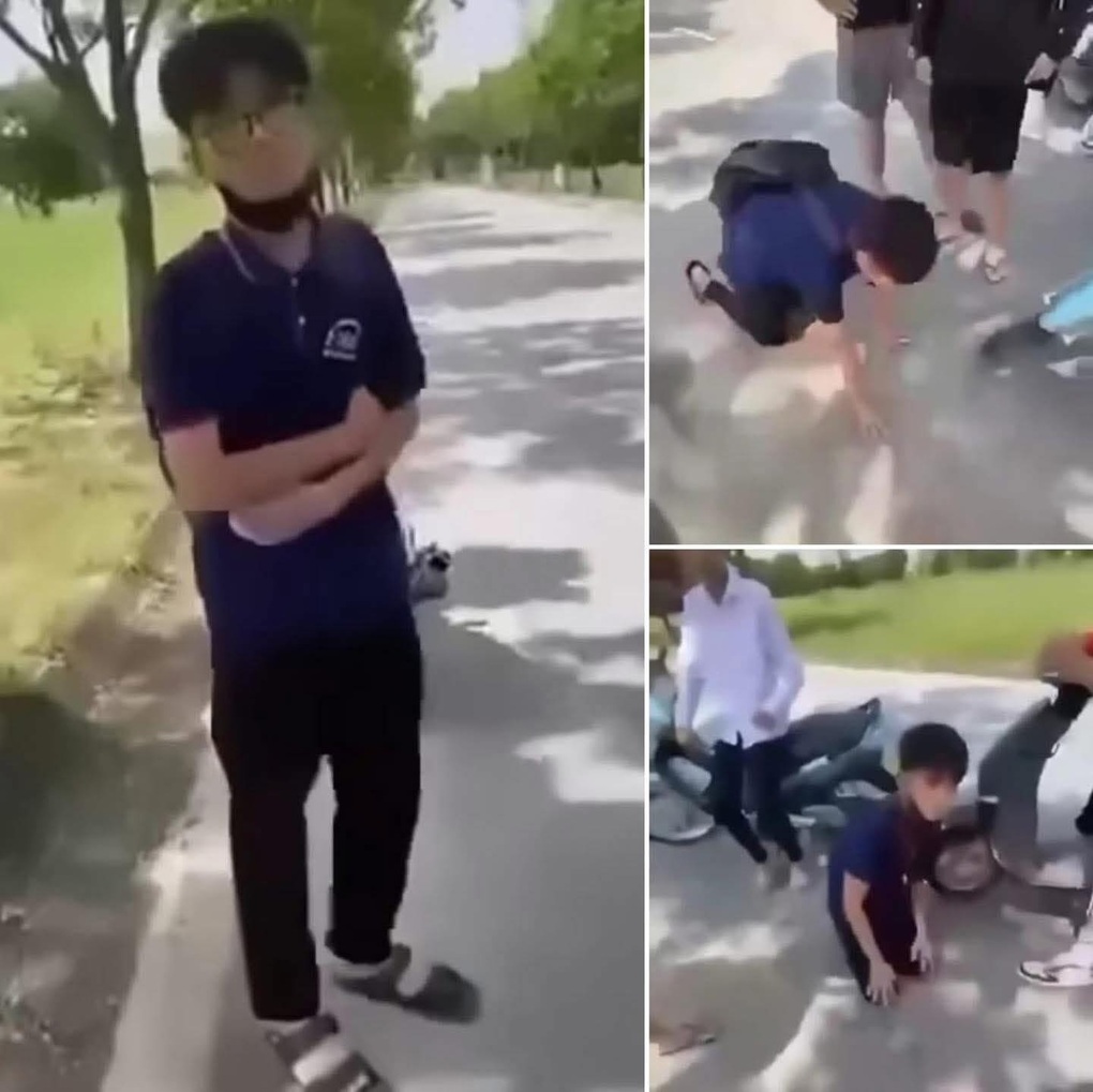 Từ vụ nam sinh bị bắt liếm biển số xe: Hậu quả của giáo dục nuông chiều? - 1