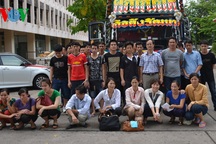 46 lao động Việt Nam bị lừa tại Thái Lan về đến Việt Nam