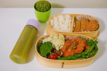 "Lác mắt" với hộp cơm văn phòng cô vợ đảm chuẩn bị cho chồng mỗi ngày