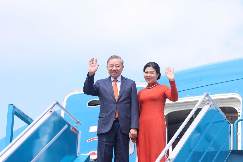 Tổng Bí thư Tô Lâm và Phu nhân lên đường thăm chính thức Cộng hòa Phần Lan - 1 Tổng Bí thư Tô Lâm và Phu nhân lên đường thăm chính thức Cộng hòa Phần Lan - 1