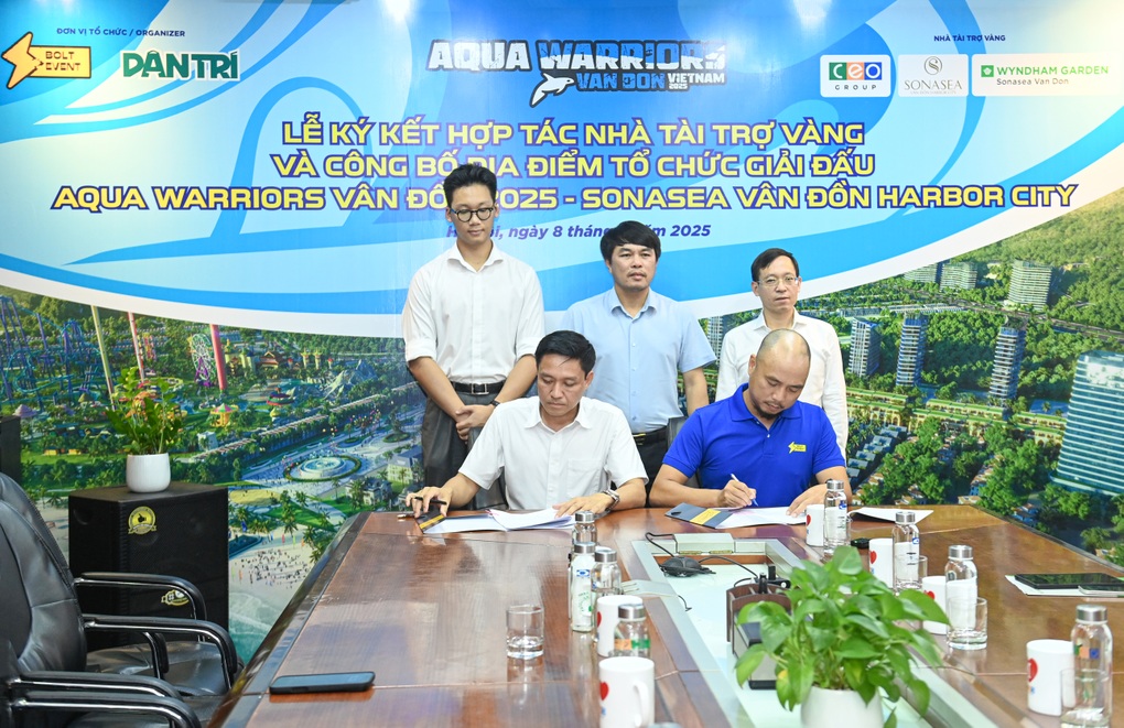 Báo Dân trí và Bolt Event hợp tác CEO Group tổ chức giải đấu Aqua Warriors Vân Đồn 2025 - 4 Báo Dân trí và Bolt Event hợp tác CEO Group tổ chức giải đấu Aqua Warriors Vân Đồn 2025 - 4