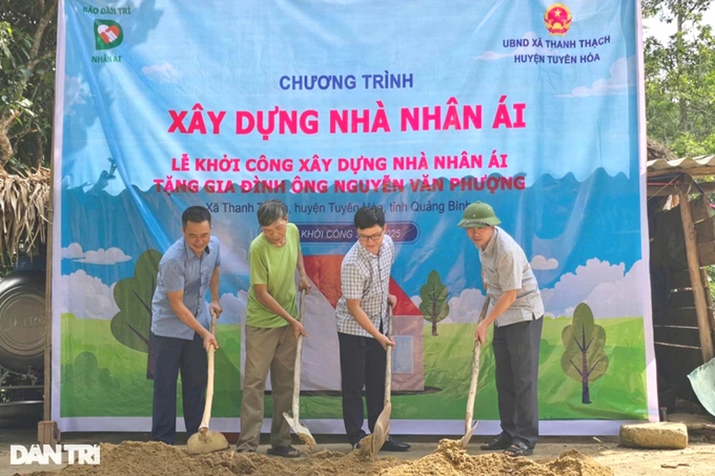 Khởi công 2 ngôi nhà Nhân ái tặng gia đình khó khăn tại Quảng Bình - 2 Khởi công 2 ngôi nhà Nhân ái tặng gia đình khó khăn tại Quảng Bình - 2