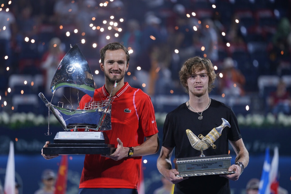 Daniil Medvedev vô địch Dubai Championships 2023 - 1 Daniil Medvedev vô địch Dubai Championships 2023 - 1