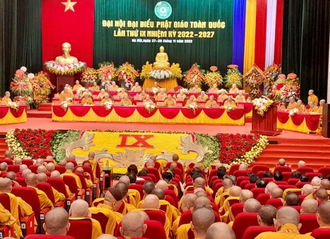 Bế mạc Đại hội Đại biểu Phật giáo toàn quốc lần thứ IX.