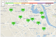 Ngày thứ 5 thực hiện cách ly xã hội, chất lượng không khí Hà Nội ở mức tốt