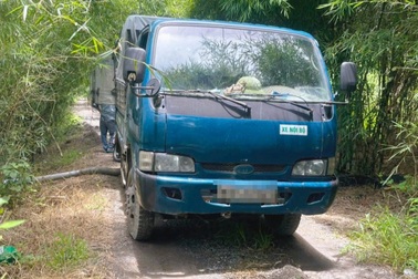 Bắt quả tang xe tải hút hầm cầu rồi đổ ra môi trường ở Đồng Nai