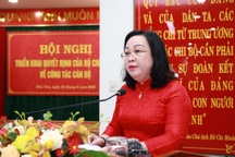 Phú Yên có tân nữ Bí thư Tỉnh ủy