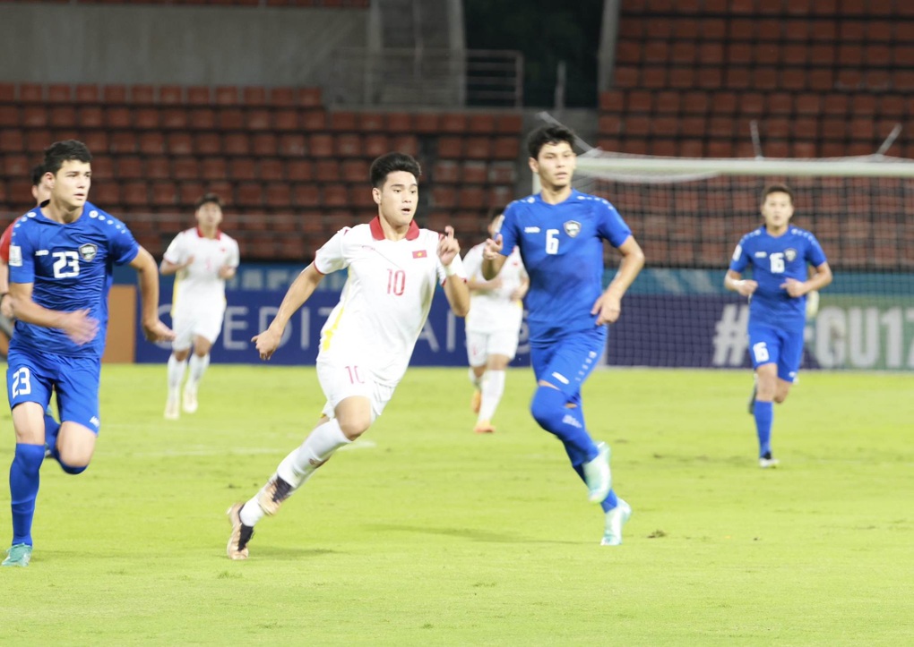Thua U17 Uzbekistan, U17 Việt Nam chia tay giải châu Á - 1 Thua U17 Uzbekistan, U17 Việt Nam chia tay giải châu Á - 1