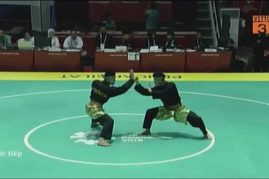 Hồng Quân - Đức Danh giành HCB Pecak Silad