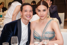 Hồ Ngọc Hà diện trang phục xuyên thấu, tình tứ với Kim Lý