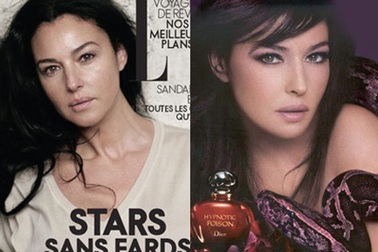 Khi những người đẹp không trang điểm