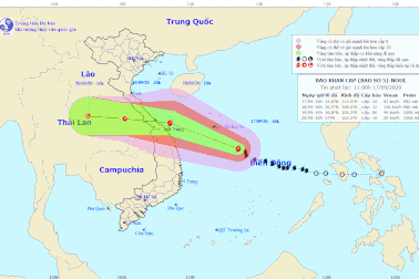Nhiều địa phương cho học sinh nghỉ học để phòng tránh bão số 5
