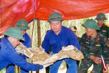 Phát hiện thêm hài cốt liệt sỹ trong rừng tràm