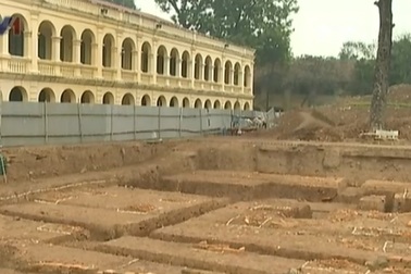 Kết quả khai quật khu di tích chính Điện Kính Thiên