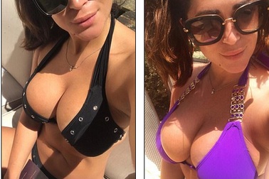 Người đẹp Anh buồn phiền vì vòng một ngày càng to