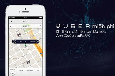 Đi Uber miễn phí khi tham dự Triển lãm Du học Anh Quốc eduFairUK