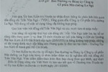 TGĐ Mía đường La Ngà sử dụng bằng đại học giả