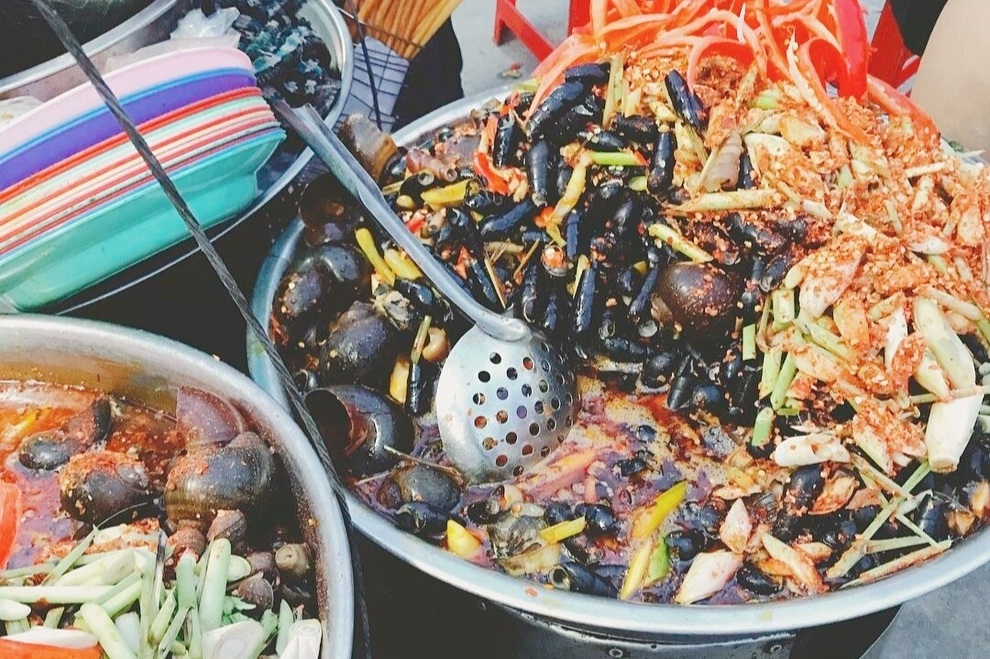 Nhớ thương ốc hút Đà Nẵng cay nồng dịp giao mùa - 1 Nhớ thương ốc hút Đà Nẵng cay nồng dịp giao mùa - 1