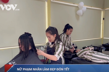 Chuyện nữ phạm nhân làm đẹp ngày Tết