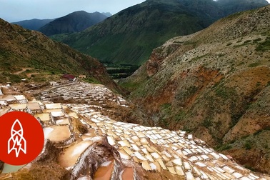 Cánh đồng muối độc nhất vô nhị