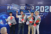 Chế máy lọc không khí cho xe buýt giành giải Nhất cuộc thi sáng tạo SV