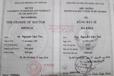 “Bác sĩ giỏi” lặn mất tăm khi bị phát hiện bằng giả