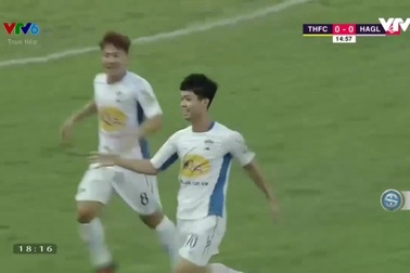 Công Phượng lập siêu phẩm, HA Gia Lai đánh bại FLC Thanh Hóa